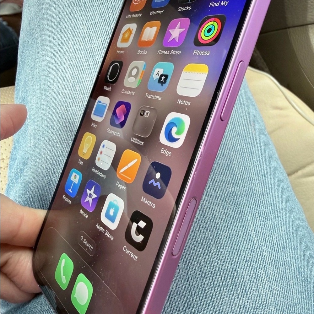 Apple Smartphone in Purple